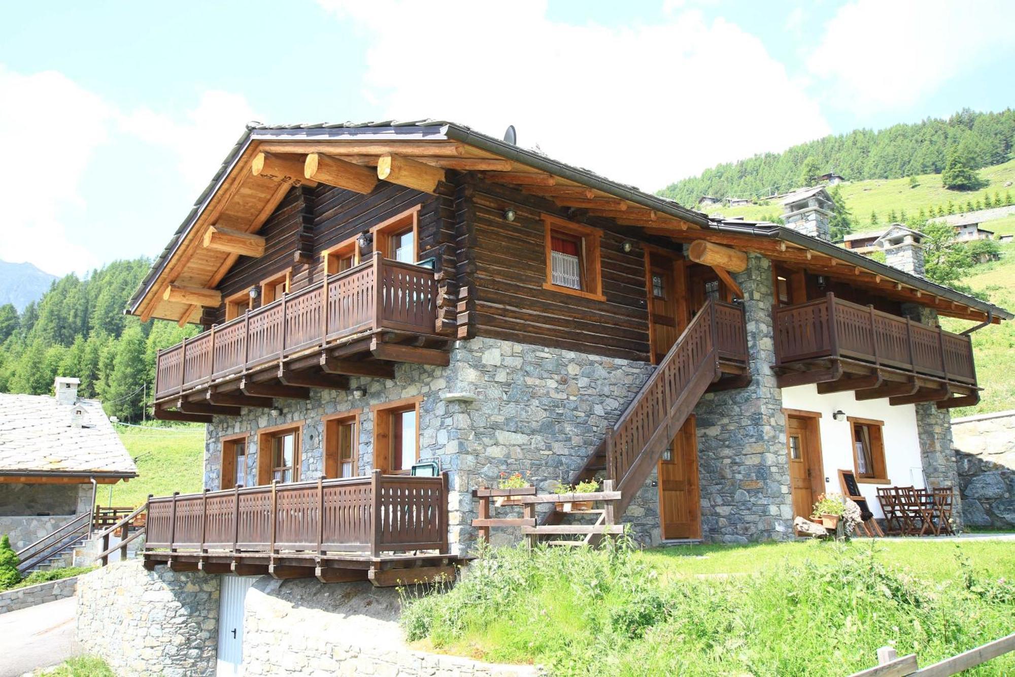 Residence Trompe-L'Oeil Champoluc Exterior foto
